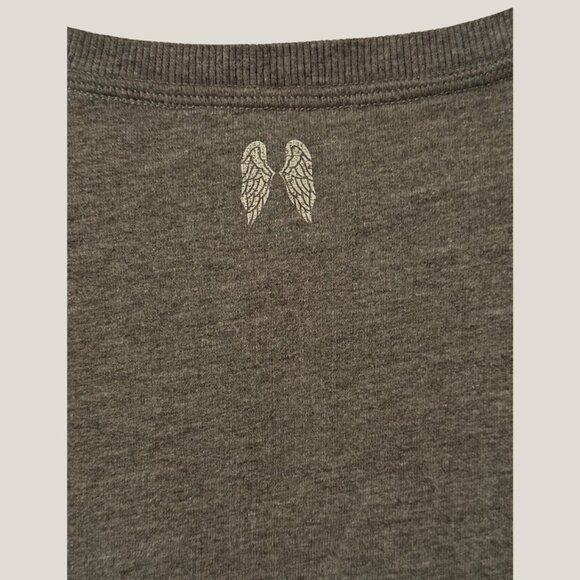 Victoria's Secret Gray “Check It Twice” Holiday Sweatshirt - Picture 4 of 5